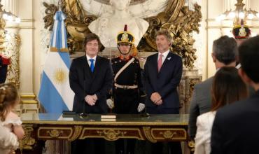 Mahiques asumió como nuevo ministro de Justicia de Javier Milei, en lugar de Cúneo Libarona