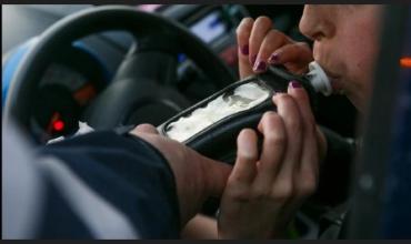 Cinco conductores dieron positivo en controles de alcoholemia en la Capital