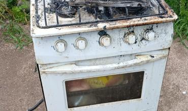 Un descuido provocó un principio de incendio en una vivienda del barrio Benjamín Rincón