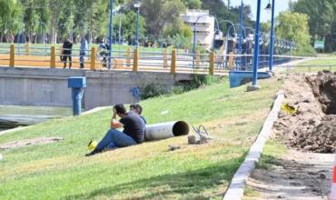 Un trabajador murió tras quedar atrapado por el derrumbe de una obra cloacal en Río Negro