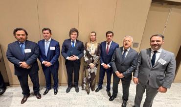 Nueva señal: Milei se mostró con los gobernadores dialoguistas en Nueva York