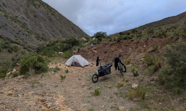 Turista francés quedó varado en zona cordillerana y analizan un operativo de rescate