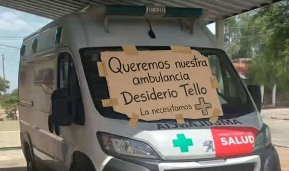  Carta Abierta :   La  salud de Desiderio Tello no  puede  esperar   más