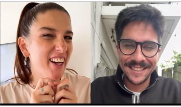 Juana Repetto se reconcilió con su hermano Bautista Lena y lo mostró en un emotivo video: "Sorpresa"