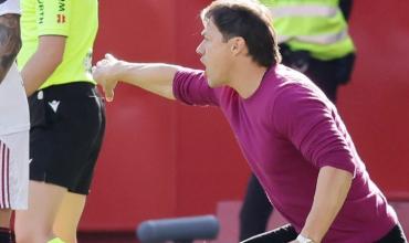 Matías Almeyda, fue echado del Sevilla: el argentino no le encontró la vuelta a un equipo agobiado por el descenso