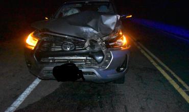 El intendente de Castro Barros sufrió un fuerte choque contra un caballo en Aimogasta