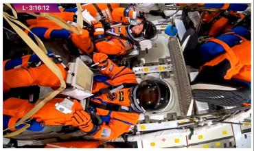 Los astronautas de Artemis II rompieron el primer récord mundial en órbita a la Tierra