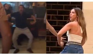 Escándalo: filmaron al papá de Agostina Páez imitando el gesto de mono que hizo su hija en Brasil