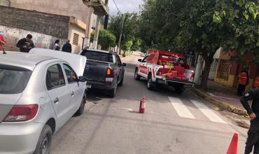 Un choque en 8 de diciembre y Catamarca dejó una mujer herida