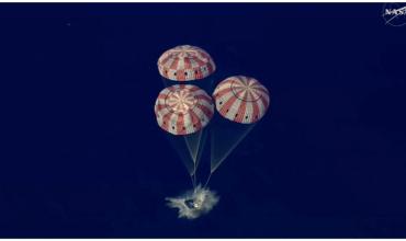 Misión Artemis II: la cápsula amerizó en el océano Pacífico y concluyó la misión de la NASA a la Luna