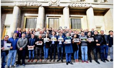 Intendentes peronistas volverán a protestar frente al Ministerio de Economía