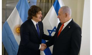 Milei viaja a Israel para participar de los festejos de la independencia