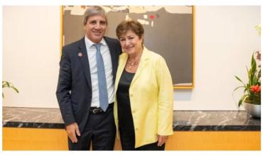 Caputo se reunió con Georgieva en el FMI tras el acuerdo y avanzan las negociaciones por la deuda