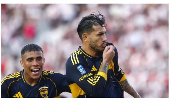 Con un penal de Leandro Paredes, Boca le ganó a River en el Monumental