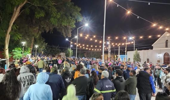 Guandacol protestó por la paralización de la actividad minera: “Pedimos una reunión urgente con el gobernador para destrabar el conflicto”