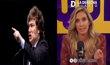 Javier Milei cuestionó el descargo de la periodista Luciana Geuna, defendió el cierre de la sala de prensa en Casa Rosada