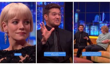 Perlita: Michael Bublé citó a Jorge Lanata en la televisión británica con una insólita referencia