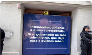 Intendentes  Bonaerenses fueron a reclamar fondos y la ministra Pettovello les dejó un cartel con una chicana