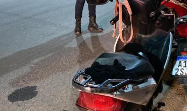 Arrebato en avenida San Nicolás de Bari dejó a una mujer con lesiones tras caer de su motocicleta