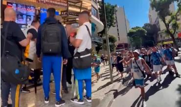 Tensión entre las barras de Boca y Racing: el cruce en el aeropuerto y un amenazante video