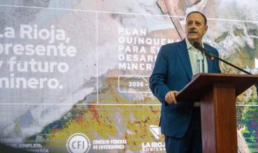 Ricardo Quintela presentó un ambicioso Plan Quinquenal Minero 2026 hasta 2030