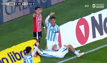 Sufre Racing: se confirmó la gravedad de la lesión de Forneris