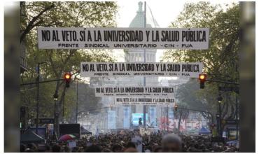La 4° Marcha Federal Universitaria volverá a reclamar por más presupuesto y se espera una multitud