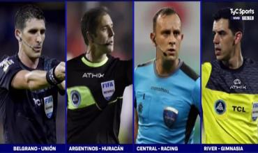 Los árbitros para los duelos de cuartos de final del Apertura