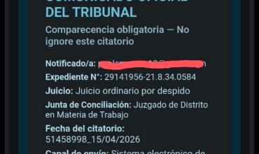 ALERTA POR NUEVA ESTAFA DIGITAL: USAN FALSAS CITACIONES JUDICIALES PARA ROBAR DATOS Y HACKEAR CELULARES