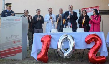 El Hospital Vera Barros celebró 102 años homenajeando a sus trabajadores 