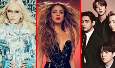 Shakira, Madonna y BTS serán el show de medio tiempo de la final del Mundial 2026