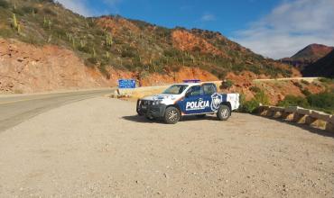 Confirman transitabilidad normal en Cuesta de Miranda tras relevamiento policial