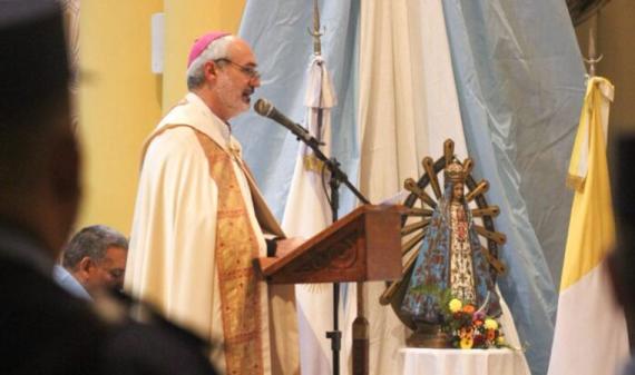 Te Deum del 25 de Mayo, en su Homilia: el Obispo Braida, pidió por "La revolución de la participación"