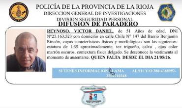 Miguel Zárate confirmó que el hombre oriundo de Chamical que era buscado por la Policía se contactó con un familiar