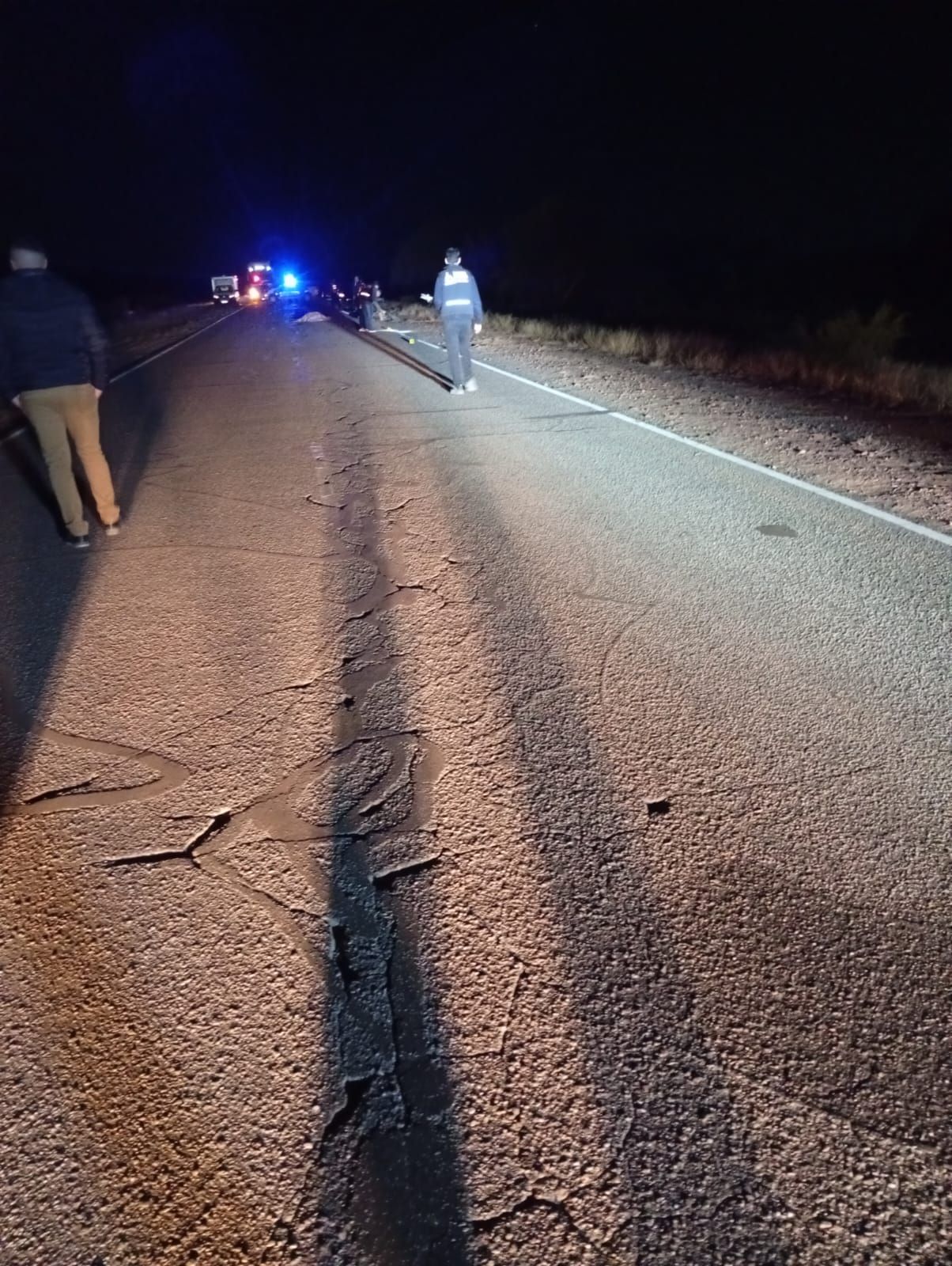 Trágico siniestro vial en Ruta 27: un motociclista perdió la vida