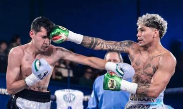 Sansón Rosa ganó por nocaut en el octavo round