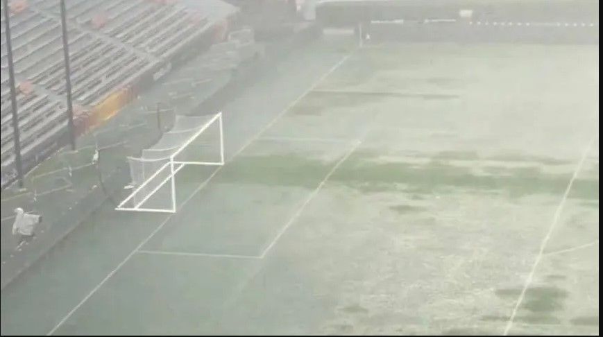 Diluvio torrencial en Alabama a menos de cuatro horas del partido entre la Selección Argentina e Islandia