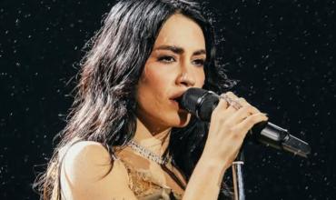 Verónica de la Canal contó como hizo el vestido quemado a fuego que usó Lali Espósito en River