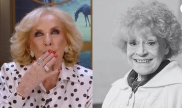 La profunda angustia de Mirtha Legrand al despedir a María Rosa Fugazot