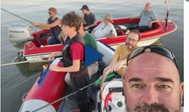 Buscan a cinco pescadores que desaparecieron en el Río de la Plata