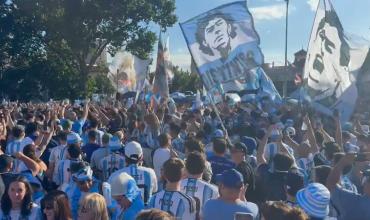 Banderazo histórico: miles de argentinos coparon Kansas City en la previa del debut de la Selección ante Argelia