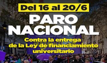 Docentes universitarios inician un paro de casi una semana