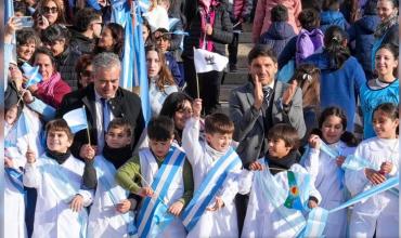 Pullaro inauguró la restauración del Monumento a la Bandera tras más de una década de demoras