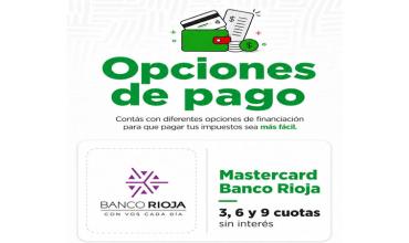 DGIP Informa: Los  contribuyentes pueden pagar impuestos con tarjeta Mastercard BR hasta en 9 cuotas sin interés