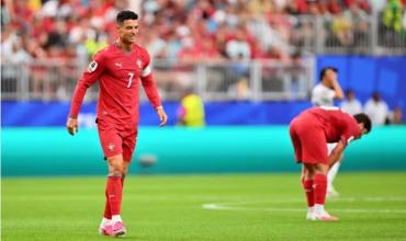 La fulminante reacción de Cristiano Ronaldo cuando le mencionaron a Messi tras su doblete a Uzbekistán