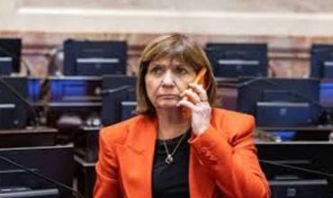Detuvieron a un hombre acusado de amenazar a Patricia Bullrich en redes sociales