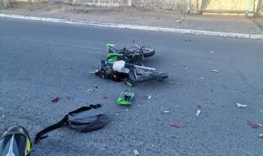 Conductor alcoholizado protagonizó un choque con una motocicleta en Anguinán
