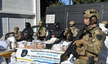Incineraron casi 1.000 kilos de droga secuestrada en operativos contra el narcotráfico y el narcomenudeo