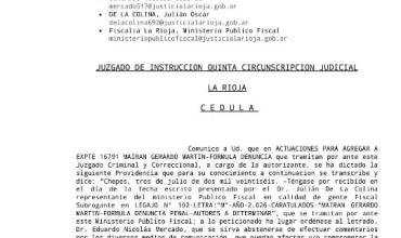 La Justicia ordenó una medida que prohíbe al abogado Nicolás Mercado realizar declaraciones sobre la causa de Ulape