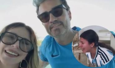 Mónica Ayos y Diego Olivera contaron el detrás del video viral de su hija llorando por la Selección Argentina